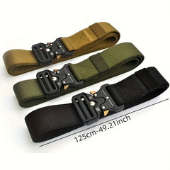 Men's Outdoor Nylon Belt Quick Release Buckle