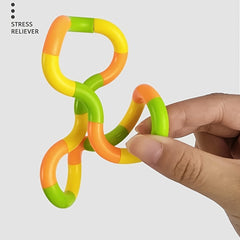 Colorful Twist Rope Toys Vibrant Coil Toys for Festive Parties