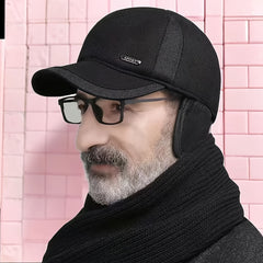 Thicker Winter Ears Protection Baseball Cap Snapback Sun Hat