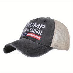 Embroidered Letter Baseball Cap Snapback Hat Sun Hat Mesh Hat