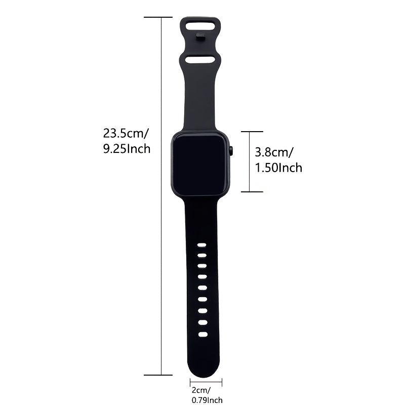 2pcs Square Electronic Watch Set for Students Lightweight Durable Case
