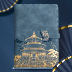 A5 6 Colors 100 Sheets Forbidden City Diary Chinese Style Sketchbook