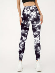 Tie Dye Soft Leggings High Waisted Tummy Control Workout Yoga Leggings