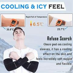 6 Pairs Sun Protection Sleeves Cooling UV Protection for Outdoor Activities