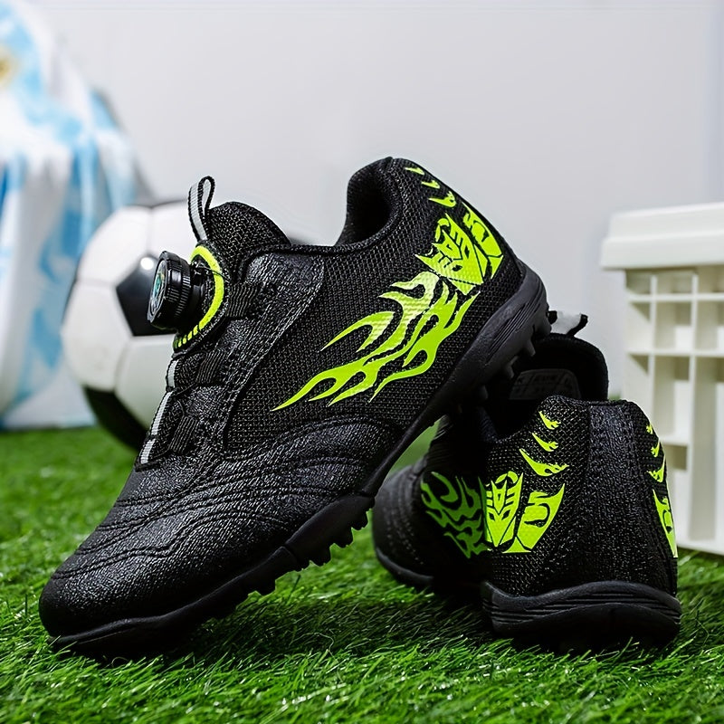 Youth Spiked Football Boots Anti Skid Breathable