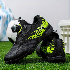 Youth Spiked Football Boots Anti Skid Breathable