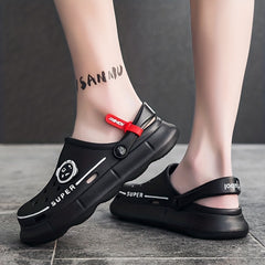 Men's Lightweight Comfy Clogs Hollow Out Garden Shoes