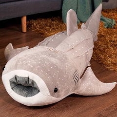 Cute Cartoon Whale Plush Pillow - Fun Kids' Birthday Gift