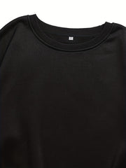 Women's Crew Neck Sweatshirt for Fall & Winter