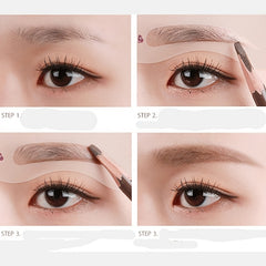 24pc Reusable Eyebrow Stencil Kit for Perfect Female Eyebrows Shape & Enhance