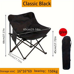 Moon Chair Outdoor Folding Chair Ultralight Portable with Carry Bag