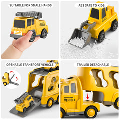 Construction Carrier Truck Toy for Boys and Girls