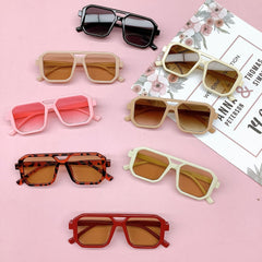 Girl's Square Frame Sunglasses for Outdoors