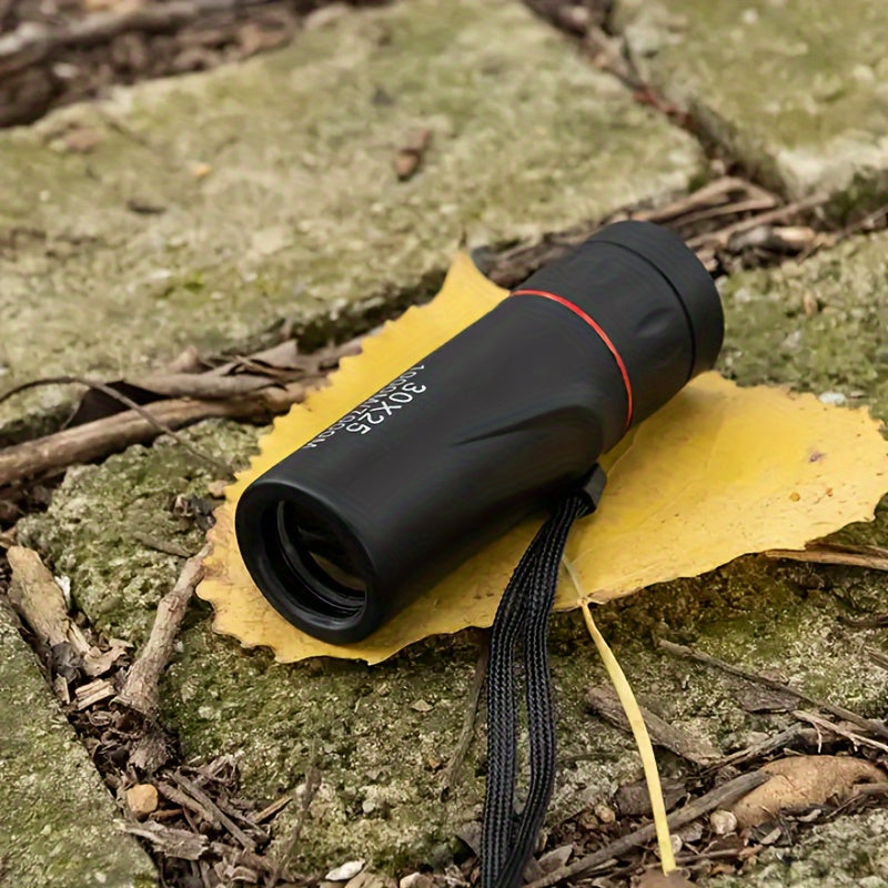 Waterproof 10X Monocular Telescope for Travel, Smartphone Compatible