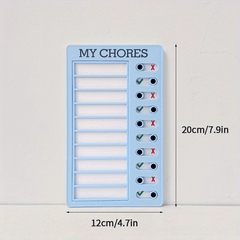 Self Discipline Chore Checklist Memo Board Daily Affairs Reminder Tool