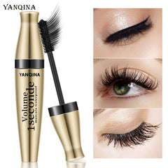 Waterproof 3D Long & Curling Mascara with 4D Silk Fiber Volumizing Effect