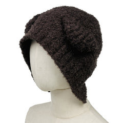 Bear Ear Beanie Hat Winter Warm Knitted Hat for Women Girls