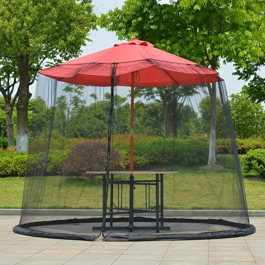 Umbrella Mosquito Net Outdoor Sunshade Easy Installation and Reusable