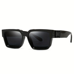 Men's Oversized Square Sunglasses Vintage UV400 Eyewear