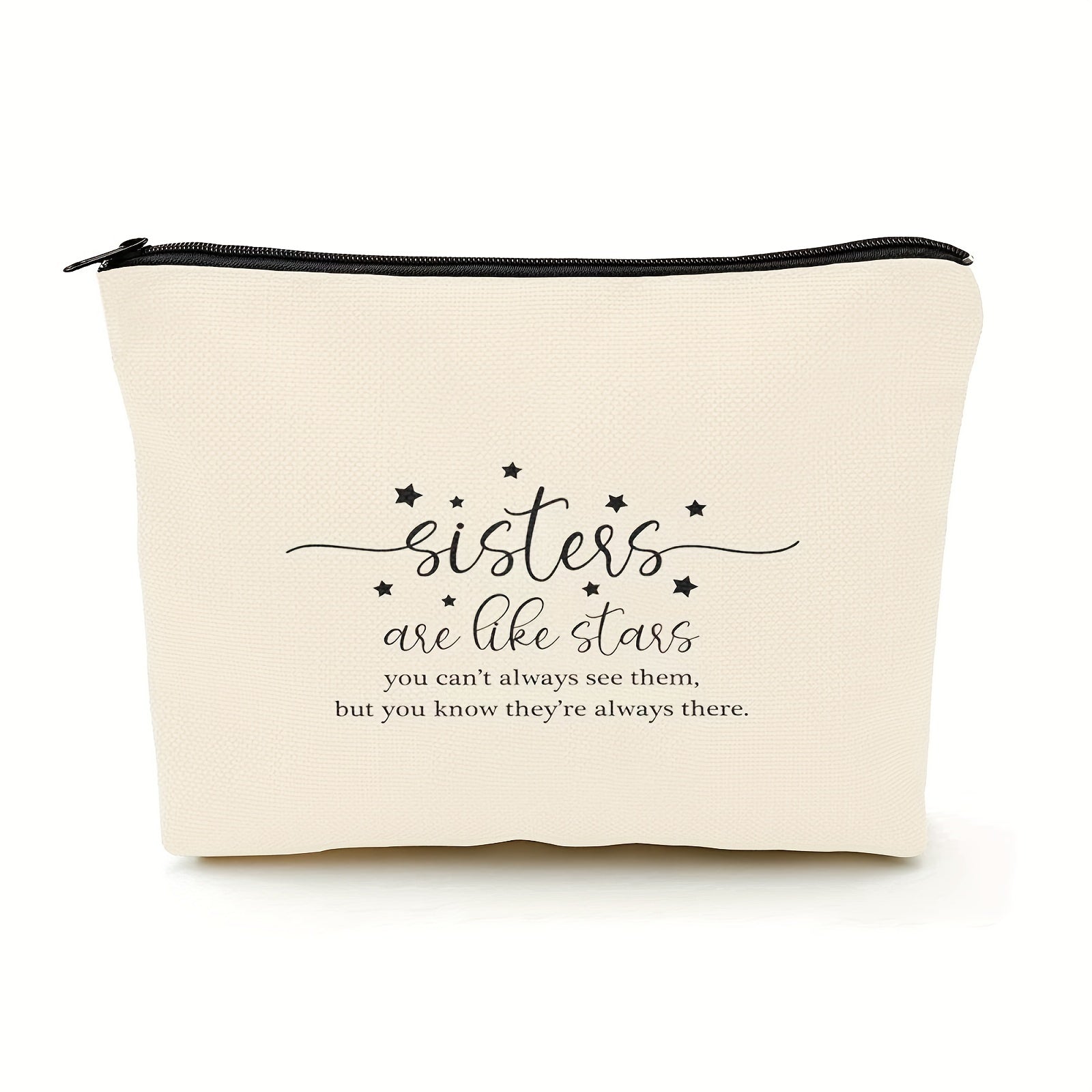 Sisters Like Stars Makeup Bag - Sister Birthday Gift