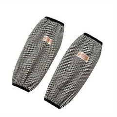 Long Floral Plaid Sleeves Kitchen Office Home Cleaning Work