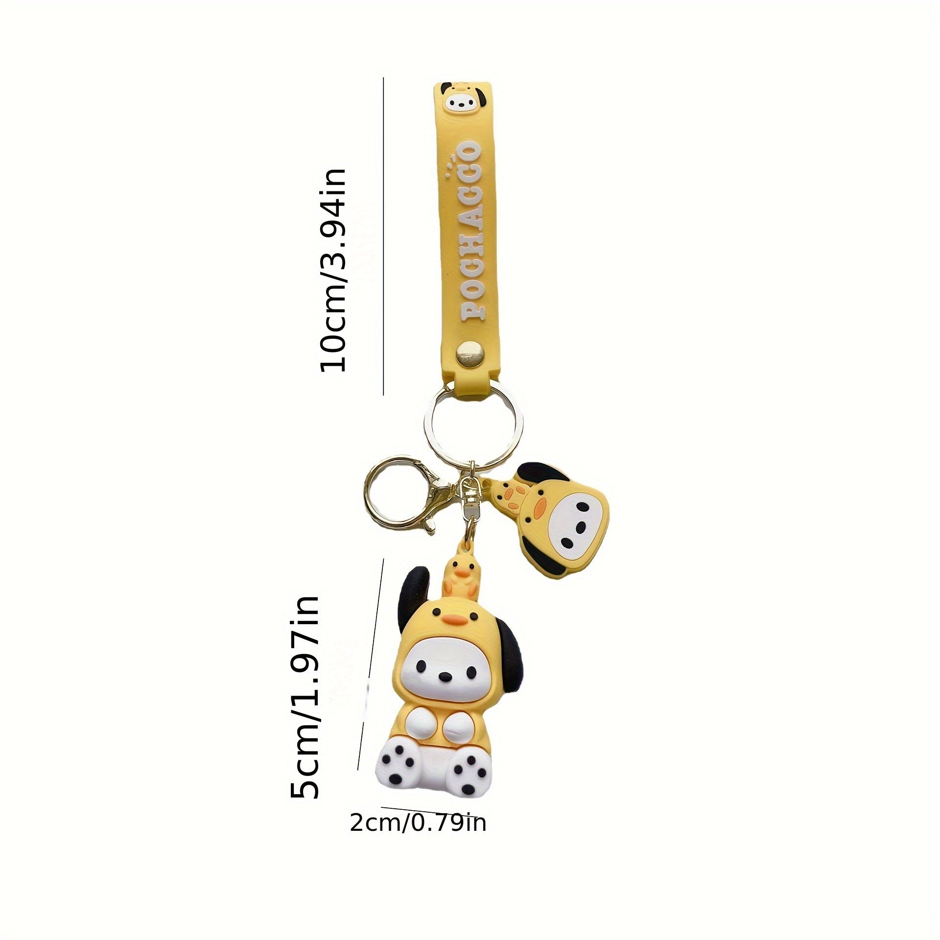 Cartoon High-end Couple Pendant Key Chain