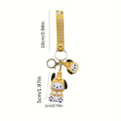 Cartoon High-end Couple Pendant Key Chain