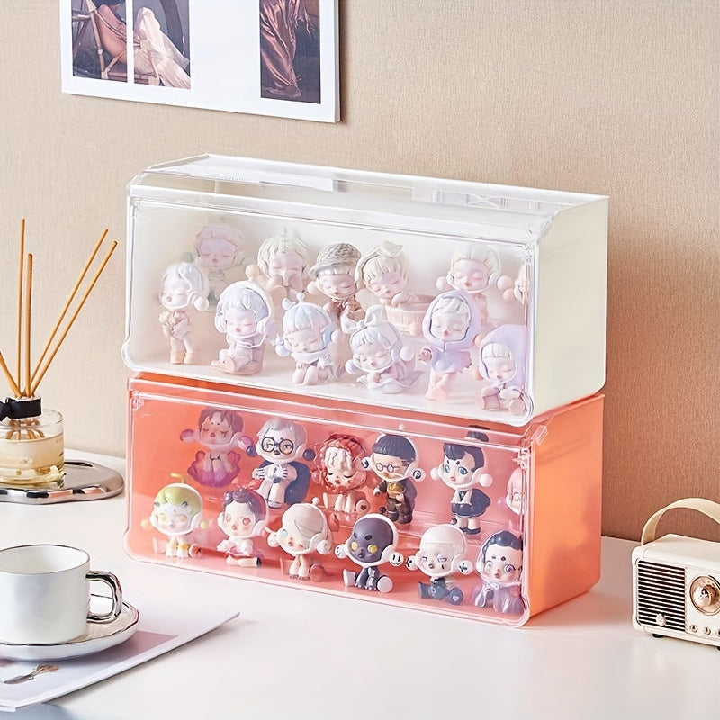 Acrylic Storage Box Doll Toy Model Display Rack Building Blocks Storage Case