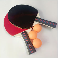 Double Sided Reverse Glue Racket Set for Training