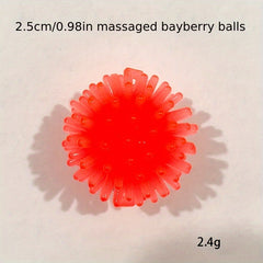 6pcs Hedgehog Ball Yoga Foot Massage Burr Plum Vent Toy