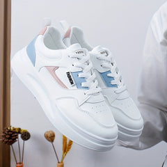 Women's Chunky Sneakers Anti Slip Sports Shoes Low Top Outdoor Skate Shoes
