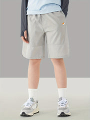 Boys Quick Dry Athletic Training Shorts With Pockets