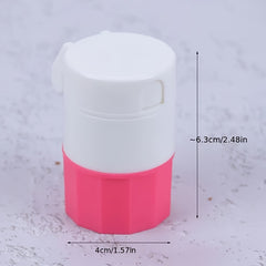 Portable 4-In-1 Pill Box Grinder & Splitter