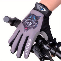 Breathable Anti Slip Cycling Gloves Full Finger Mountaineering Gloves