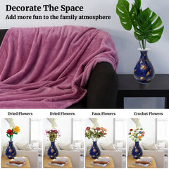 Golden Marble Pattern 3D Jigsaw Puzzle Vase for Adults