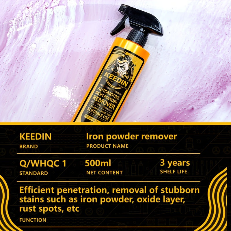 KEEDIN Car Iron Powder Remover - Strong Decontamination Washer