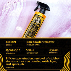 KEEDIN Car Iron Powder Remover - Strong Decontamination Washer