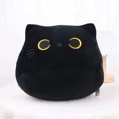 TINICOOCAT Cat Plush Toy Soft Stuffed Animal with Fluffy Ears & Expressive Face