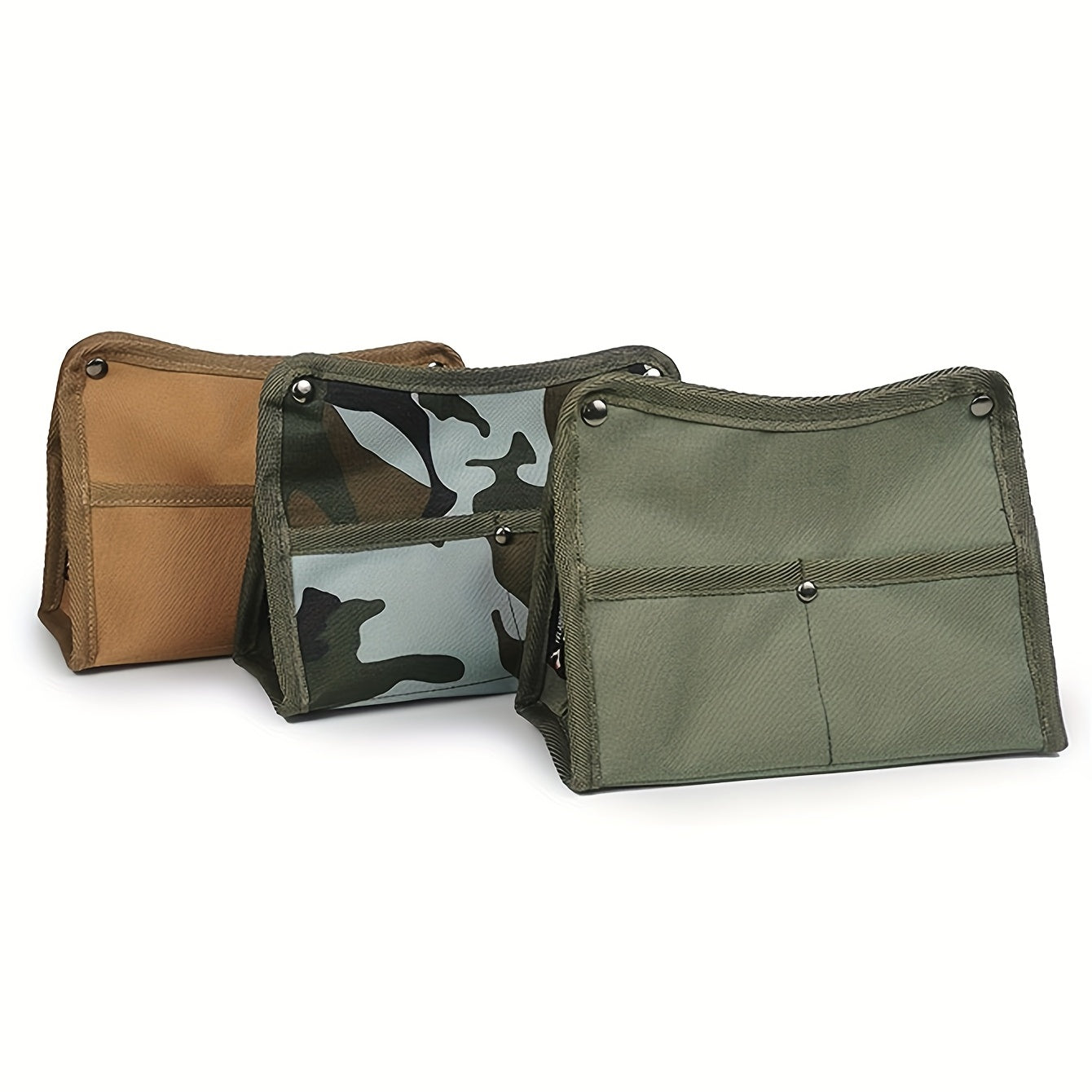 Outdoor Camping Canvas Tissue Storage Box Waterproof Large Capacity