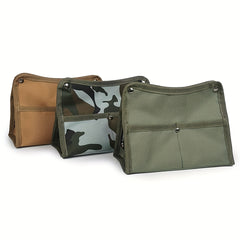 Outdoor Camping Canvas Tissue Storage Box Waterproof Large Capacity