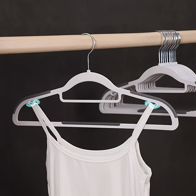 Dual Use Non-Slip Hanger for Wet and Dry Clothes