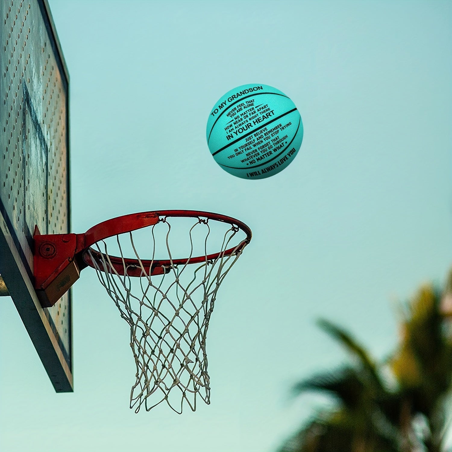 Personalized Basketball with Engraved Message - Ideal Gift for Daughter