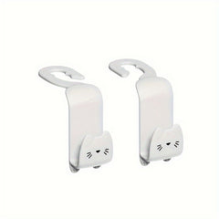 2pcs Creative Car Hooks Hidden Car Interior Accessories