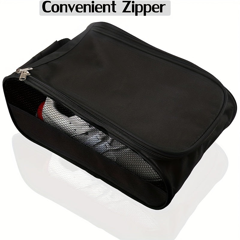 Golf Shoe Bag Zippered Ventilated Sports Travel Shoe Bag