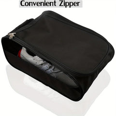 Golf Shoe Bag Zippered Ventilated Sports Travel Shoe Bag