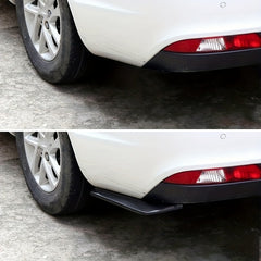 2pcs Car Rear Bumper Lip Spoiler Anti-Collision Exterior Accessories