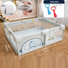 Play Yard Baby Playpen with Gate Indoor & Outdoor Kids Activity Center