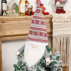Christmas Tree Topper Gnome Decor Ornaments