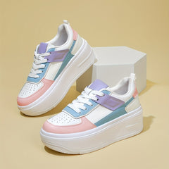 Waterproof Platform Sneakers Women's Low Top Casual Shoes