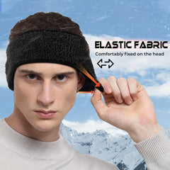 MVPTOO Winter Fleece Ear Warm Headband for Sports Yoga Gym